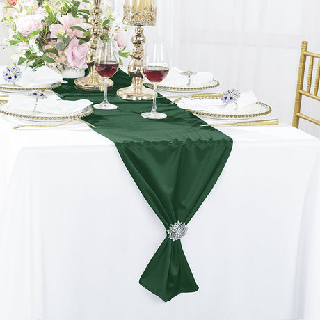 Scuba Table Runner 13x108 Hunter Green