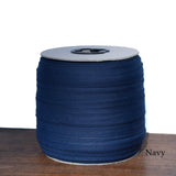 5 Yards Navy Polycotton Bias Tape 3/4" Durable Trim for Sewing, Crafts & Binding