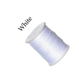 200 Yards White Small 100% Polyester Thread Strong & Versatile Sewing Thread
