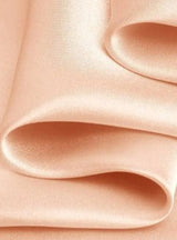 Stretch Satin Light Peach