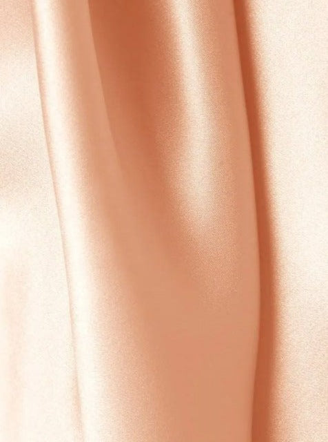 Stretch Satin Light Peach