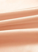 Stretch Satin Light Peach