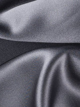 Stretch Satin Dark Silver
