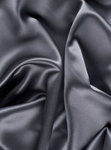 Stretch Satin Dark Silver