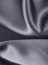 Stretch Satin Dark Silver