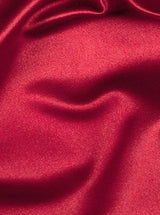 Stretch Silk Satin Wine Red
