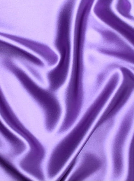 Lavender Polyester Satin