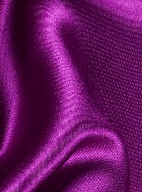 Magenta Stretch Satin