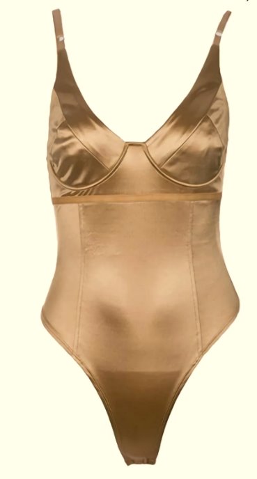 Gold Shiny Nylon Spandex
