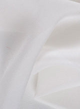 Sheer Polyester Chiffon Off White