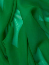 Kelly Green Chiffon