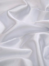 White Stretch Crepe Back Satin