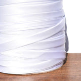 5 Yards White Polycotton Bias Tape Durable Binding for Sewing and Edging