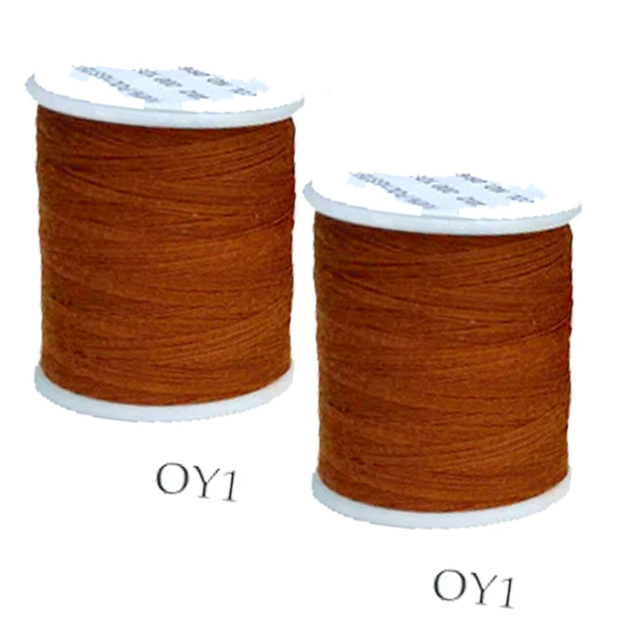 200 Yards Orange or Yellow Polyester Thread Small Spool for Sewing & Embroidery