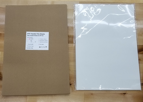 DTF Transfer Films Sheets Packet Heat Transfer Film - Double Sided, 19 X 13, 11 X 17, 8.5 X 11 (100 Sheets)