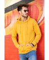 Lucky Blessed Life 401 Cotton Polyester Hoodie Fabric - Mustard, Unisex Sponge Fleece, 250 GSM (1 Piece)