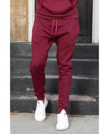 Lucky Blessed Life 601 Cotton Polyester Joggers - Maroon, Unisex Sponge Fleece, Lightweight (1 Piece)