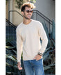 Lucky & Blessed Life 501 Cotton Polyester Sweatshirt Fabric - Tan, Unisex Sponge Fleece, 250 GSM (1 Unit)