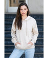 Lucky Blessed Life 401 Hoodie Fleece Fabric - Tan, Unisex Sponge Fleece, 250 Gsm (1 Piece)
