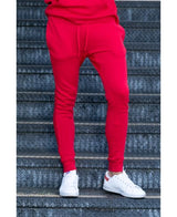 Lucky Blessed Life 601 Cotton Polyester Joggers - Red, Unisex Sponge Fleece, Lightweight (1 Piece)