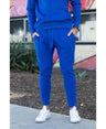 Lucky & Blessed Life 601 Joggers - Royal - Cotton Polyester Fleece Fabric, Royal, Unisex, Lightweight (1 Piece)