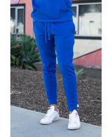 Lucky & Blessed Life 601 Joggers - Royal - Cotton Polyester Fleece Fabric, Royal, Unisex, Lightweight (1 Piece)