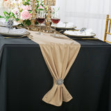 Scuba Table Runner 13x108 Champagne