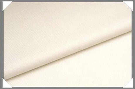 White Wool Flannel Fabric - White, 58/60" Wide