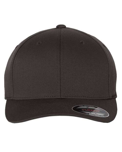 Flexfit Cotton Blend Structured Mid-Profile Cap