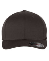 Flexfit Cotton Blend Structured Mid-Profile Cap