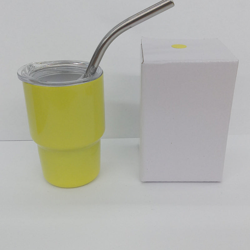 2 Oz Shot Glasses - Yellow, 20 Oz Capacity (1 Unit)