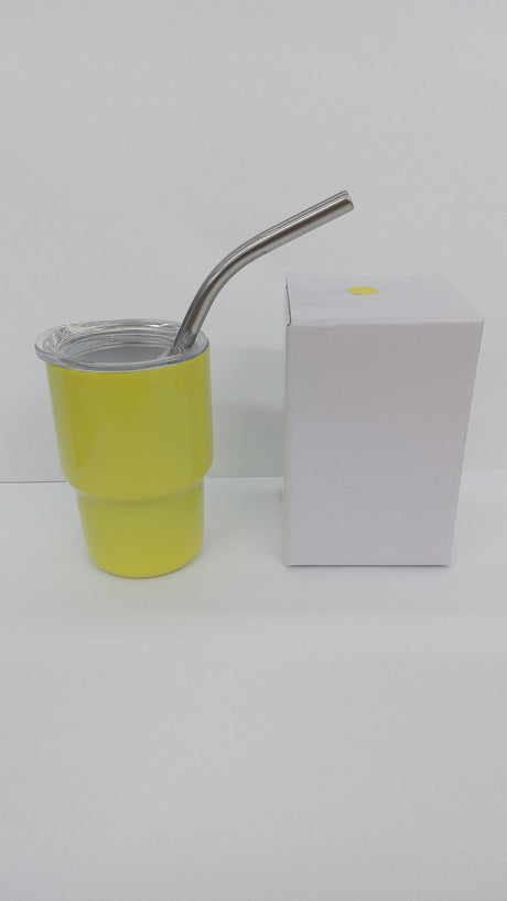 2 Oz Shot Glasses - Yellow, 20 Oz Capacity (1 Unit)