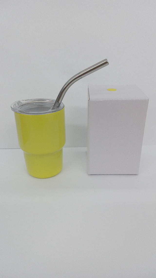 2 Oz Shot Glasses - Yellow, 20 Oz Capacity (1 Unit)
