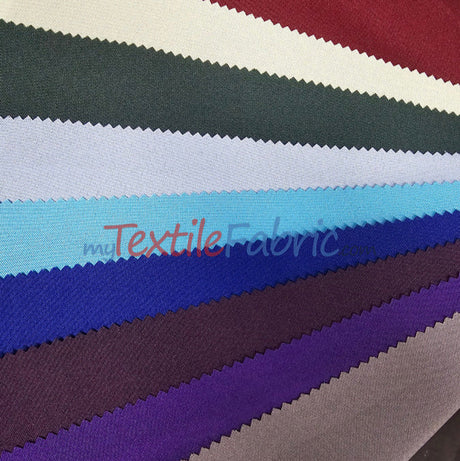 Extra Wide Polyester Fabric - Solid, 124" Width (1 Yard)