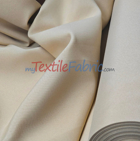 Extra Wide Polyester Fabric - Solid, 124" Width (1 Yard)