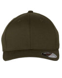 Flexfit Cotton Blend Structured Mid-Profile Cap