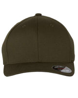 Flexfit Cotton Blend Structured Mid-Profile Cap