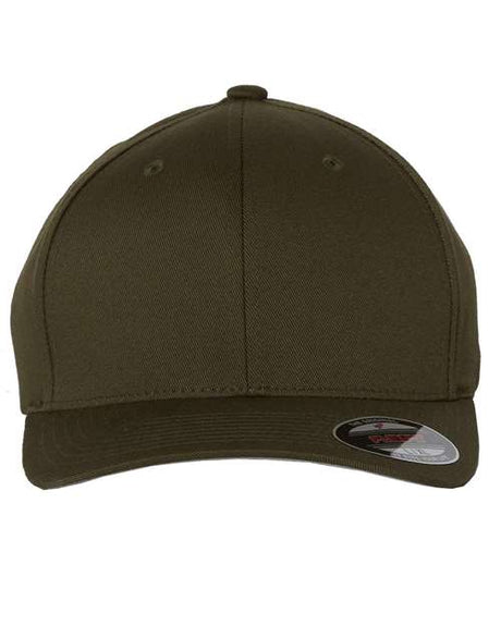 Flexfit Cotton Blend Structured Mid-Profile Cap