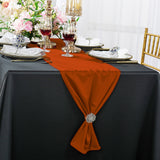 Scuba Table Runner 13x108 Rust/Burnt Orange