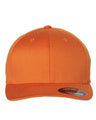 Flexfit Cotton Blend Structured Mid-Profile Cap