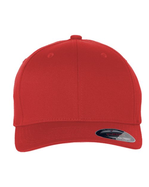Flexfit Cotton Blend Structured Mid-Profile Cap