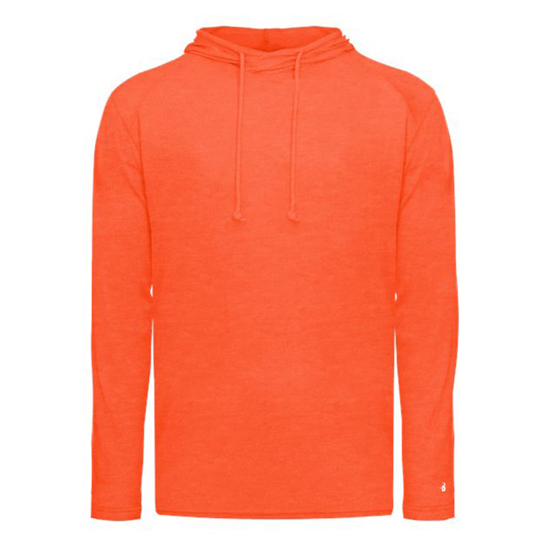 Tri-Blend Surplice Hooded Long Sleeve T-Shirt