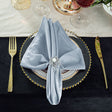 Scuba Dinner Napkin Sample 20x20 Dusty Blue
