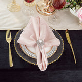 Scuba Dinner Napkin 20x20 Blush Pink