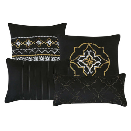 Tzilla Luxury 7 Pieces Comforter set
