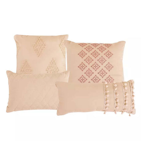 Stunning Severa Luxurious & Plush 7pc Comforter Set