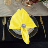 Scuba Dinner Napkin Sample 20x20 Canary Yellow