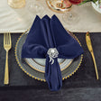 Scuba Dinner Napkin Sample 20x20 Navy Blue