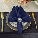 20"x20" Scuba Wrinkle-Free Napkins (240 GSM) for Elegant Dining 10 Piece Pack