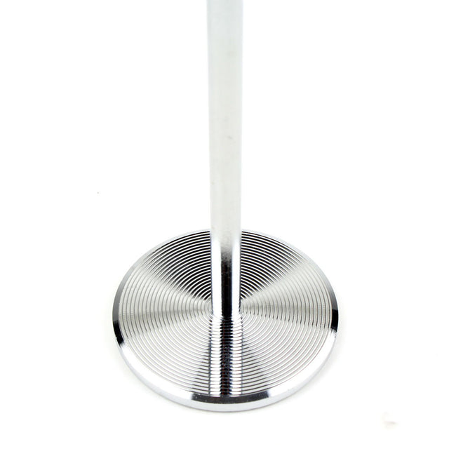 Adcraft Table-Number Stand, Chrome Plated, 12"
